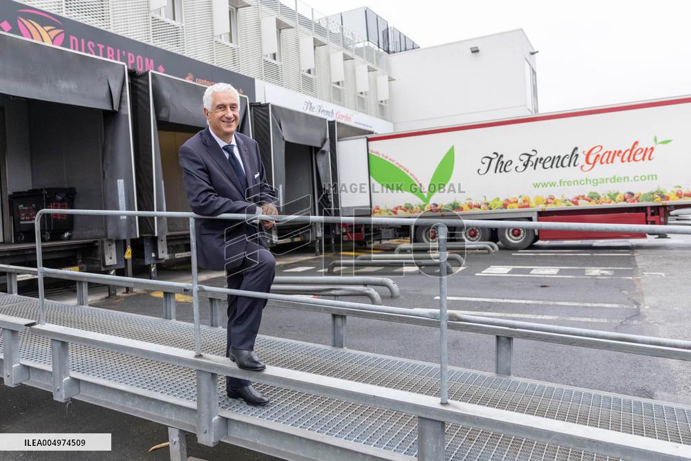 Christmas press visit to the Rungis International Market