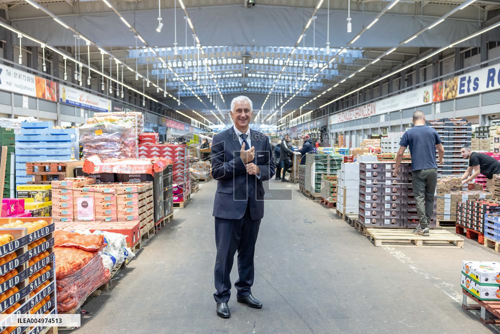 Christmas press visit to the Rungis International Market