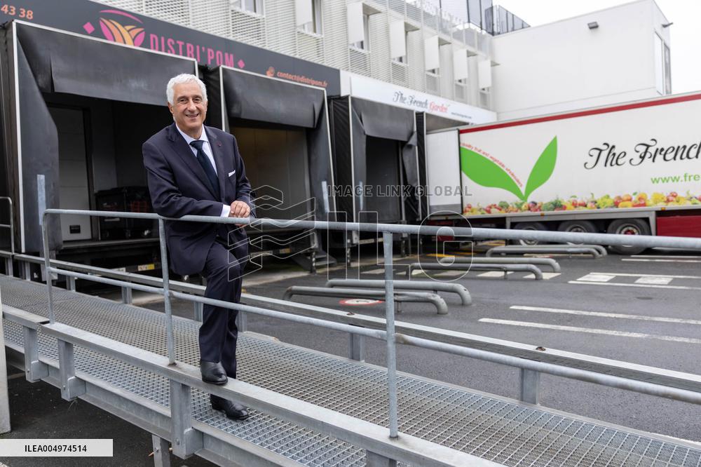 Christmas press visit to the Rungis International Market