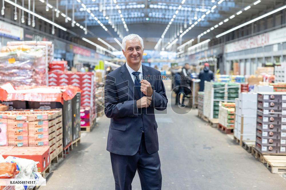 Christmas press visit to the Rungis International Market