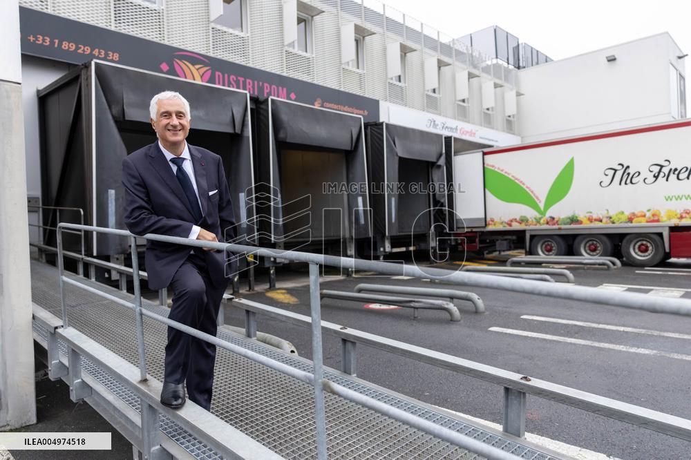 Christmas press visit to the Rungis International Market