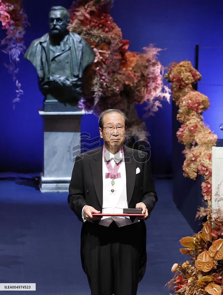 Nobel award ceremony