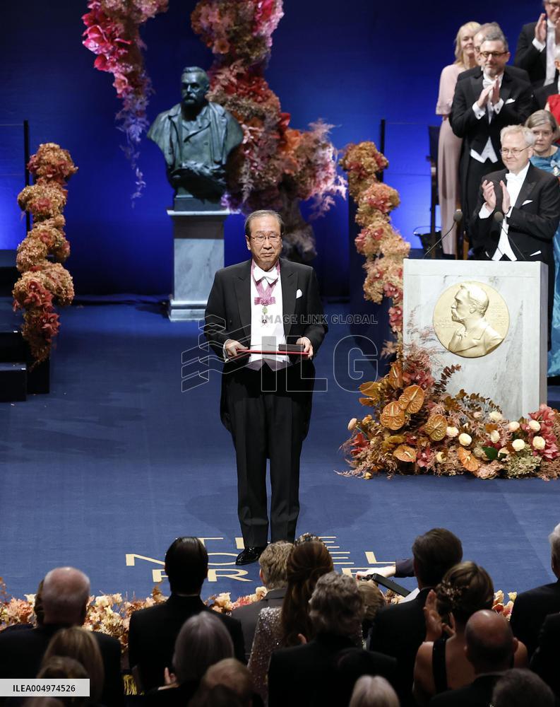 Nobel award ceremony