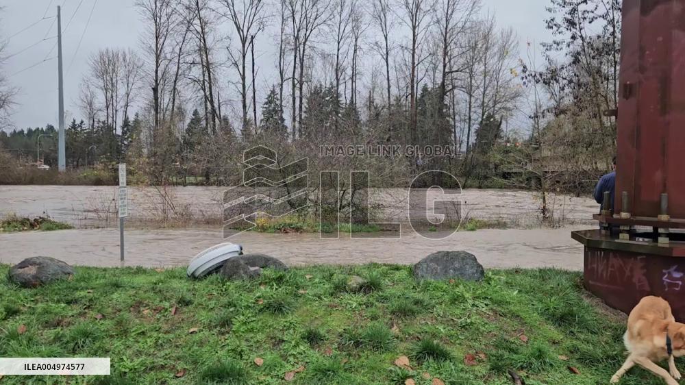 US: Atmospheric River Brings Major Flooding in Western Washington 6