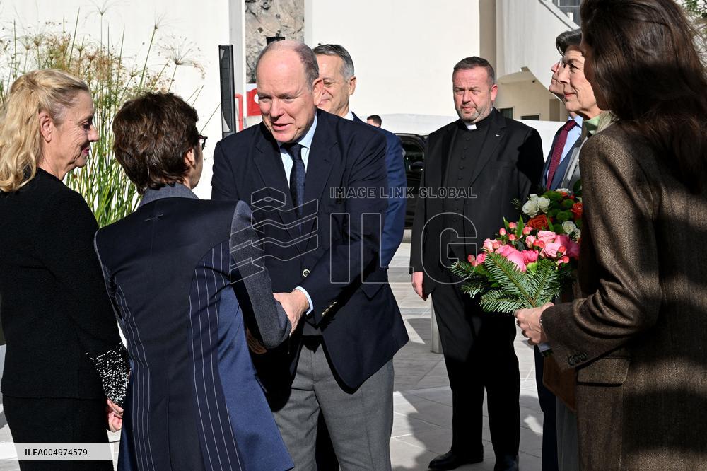 NO TABLOIDS - Caroline Media Library Inauguration - Monaco