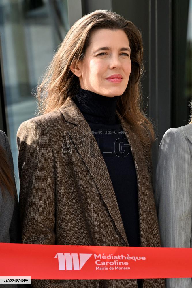 NO TABLOIDS - Caroline Media Library Inauguration - Monaco