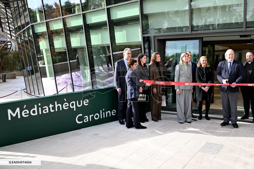 NO TABLOIDS - Caroline Media Library Inauguration - Monaco