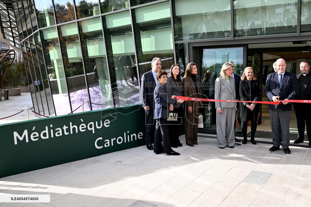 NO TABLOIDS - Caroline Media Library Inauguration - Monaco