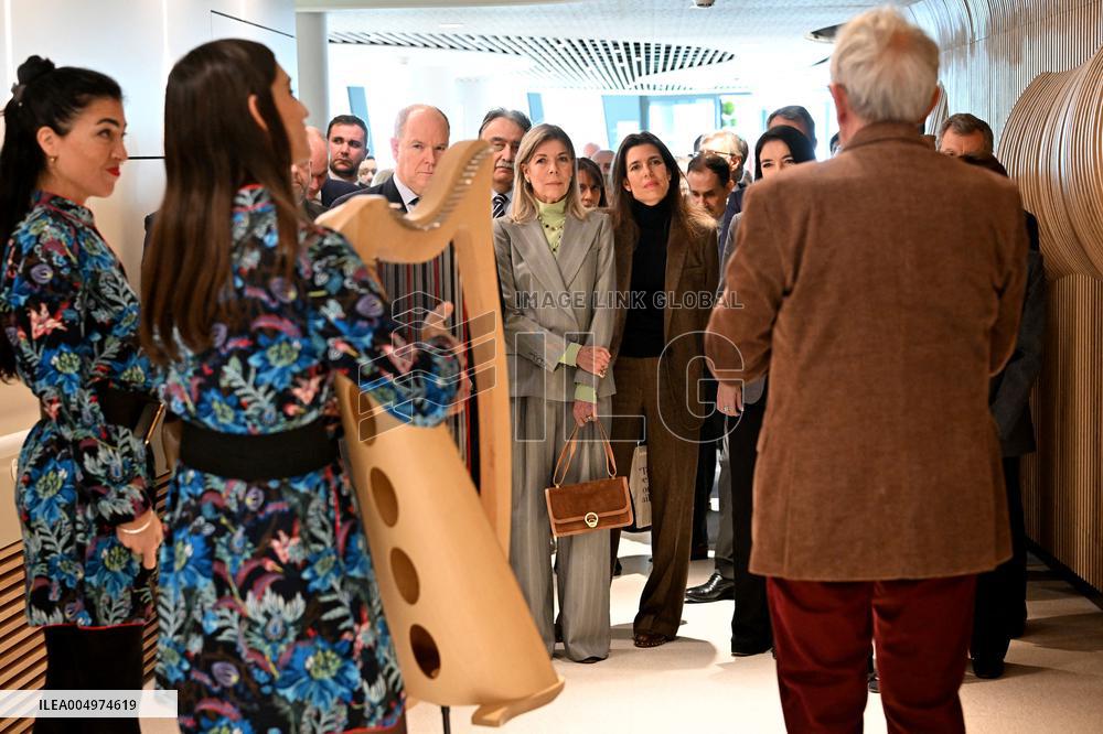 NO TABLOIDS - Caroline Media Library Inauguration - Monaco