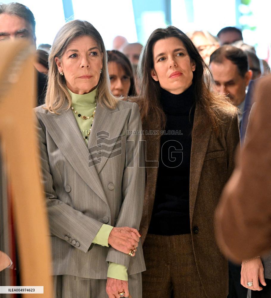 NO TABLOIDS - Caroline Media Library Inauguration - Monaco