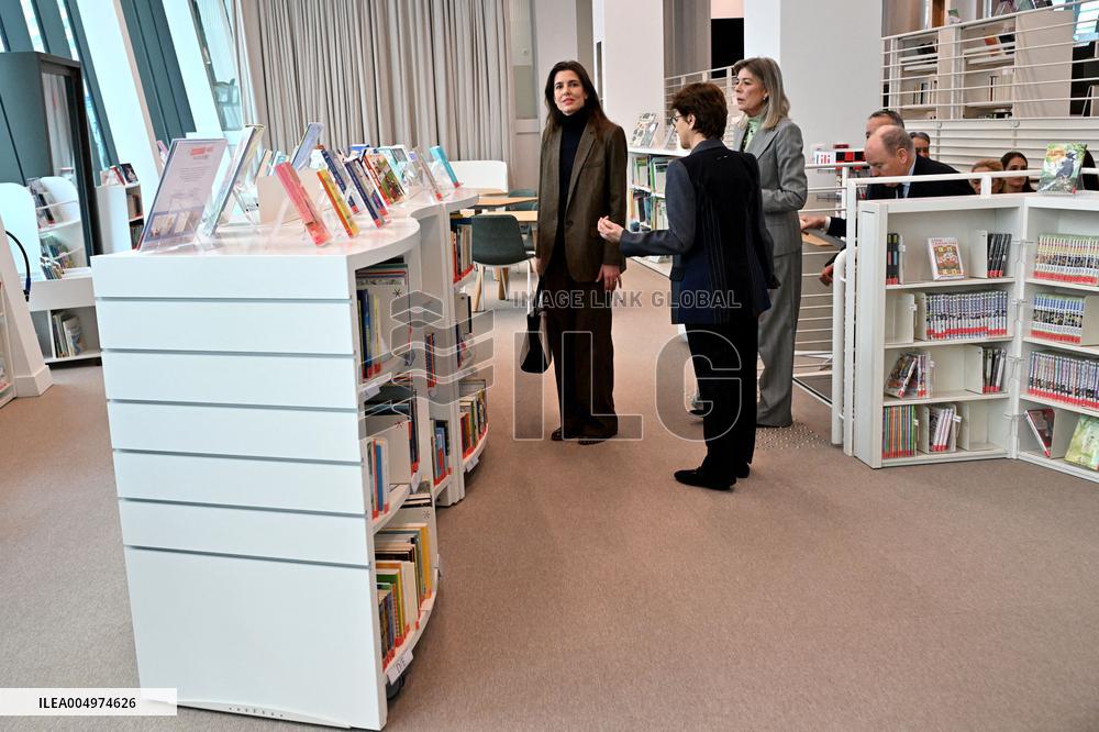 NO TABLOIDS - Caroline Media Library Inauguration - Monaco