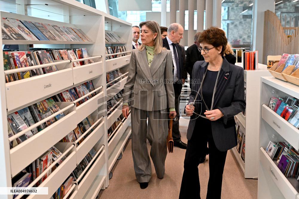 NO TABLOIDS - Caroline Media Library Inauguration - Monaco