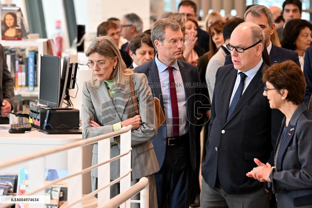 NO TABLOIDS - Caroline Media Library Inauguration - Monaco