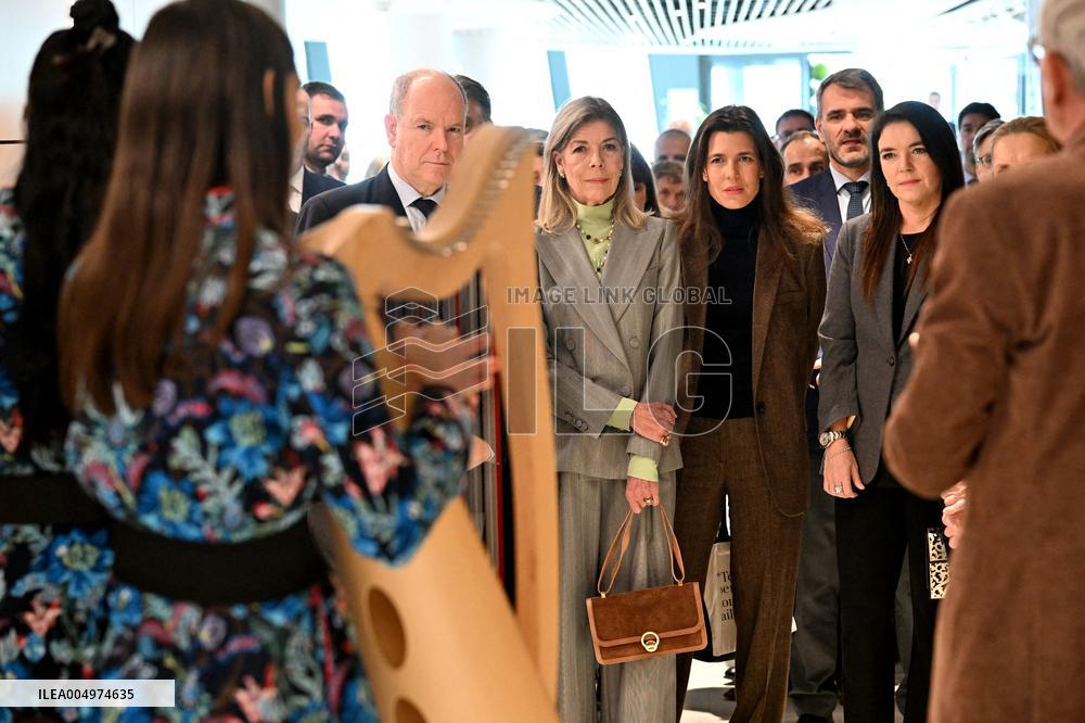 NO TABLOIDS - Caroline Media Library Inauguration - Monaco