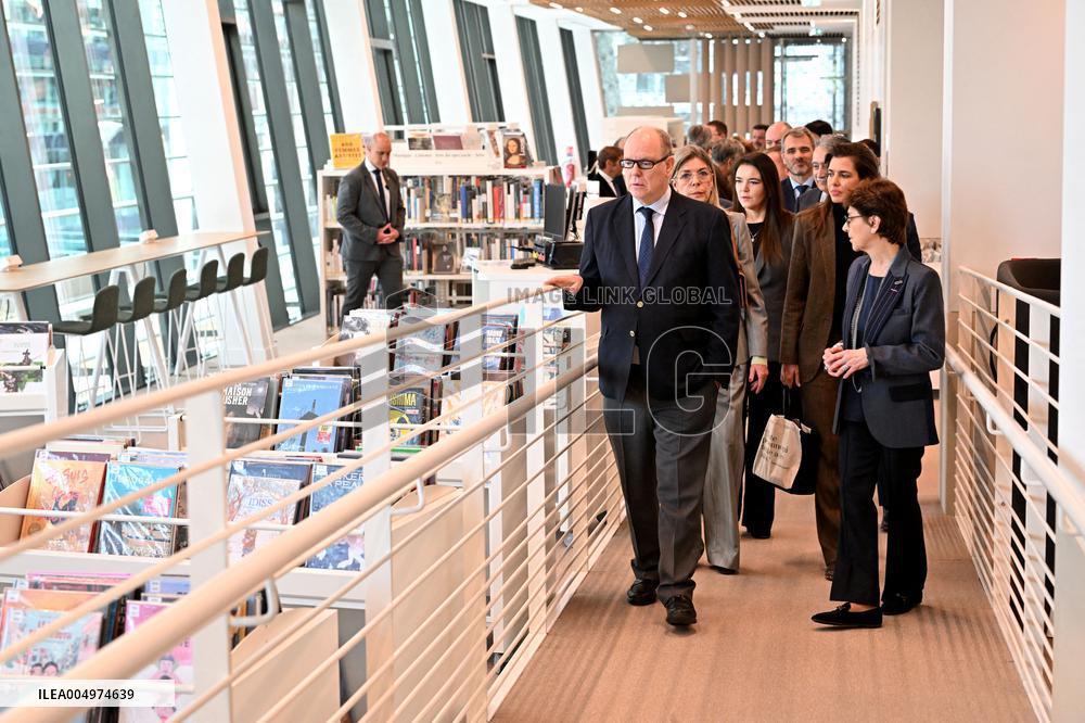 NO TABLOIDS - Caroline Media Library Inauguration - Monaco