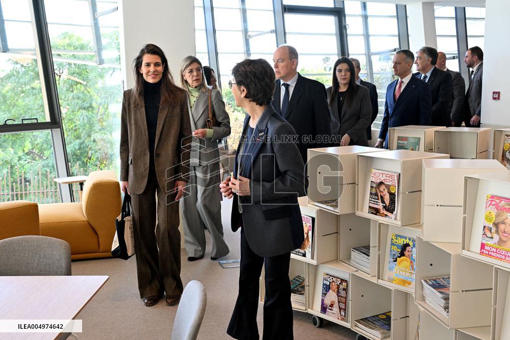 NO TABLOIDS - Caroline Media Library Inauguration - Monaco