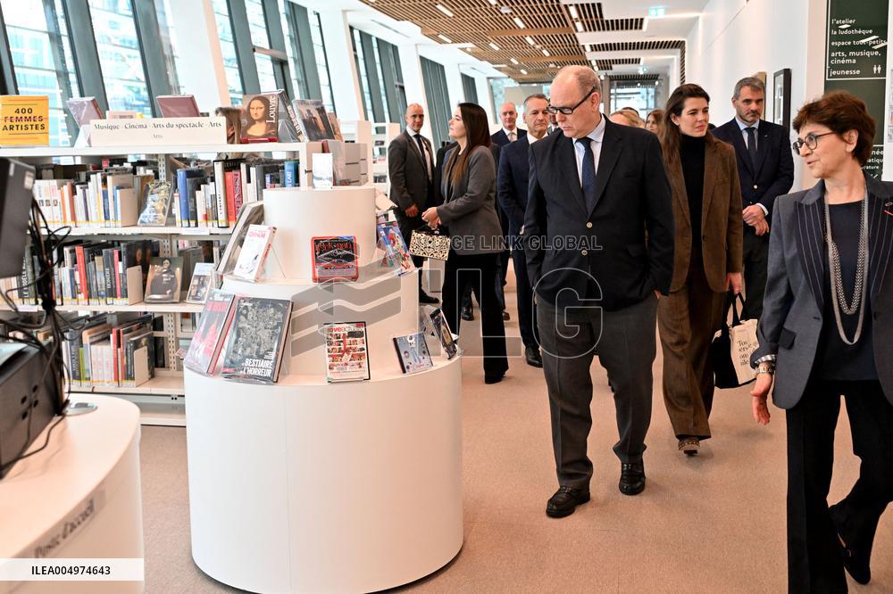 NO TABLOIDS - Caroline Media Library Inauguration - Monaco