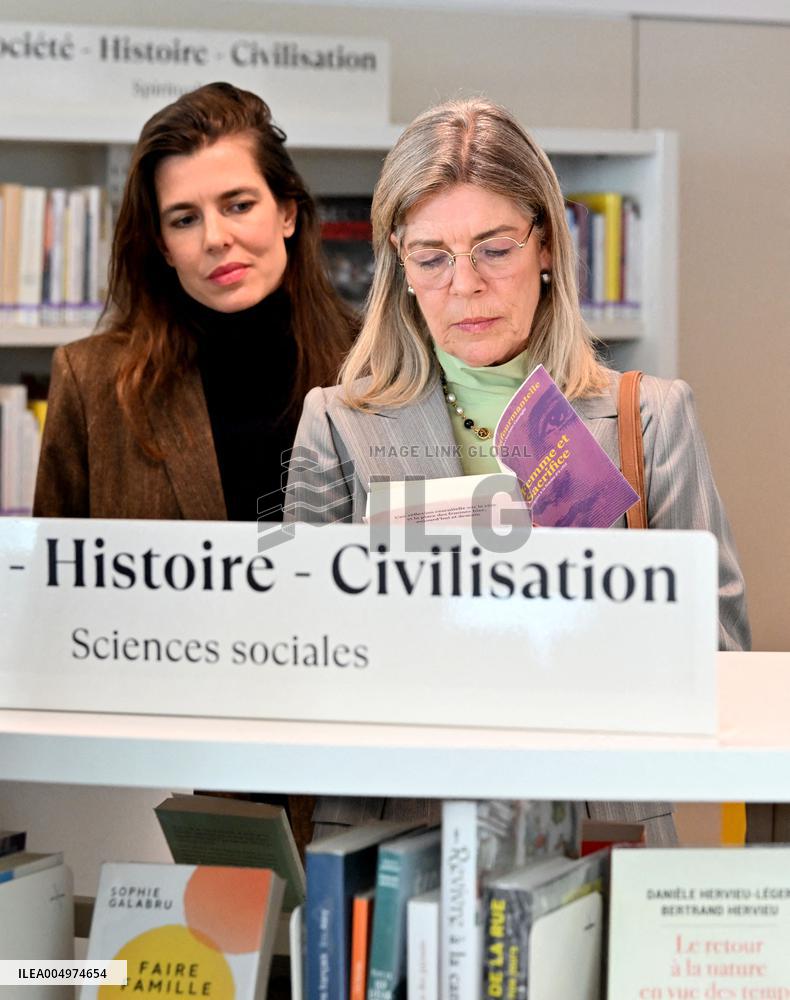 NO TABLOIDS - Caroline Media Library Inauguration - Monaco