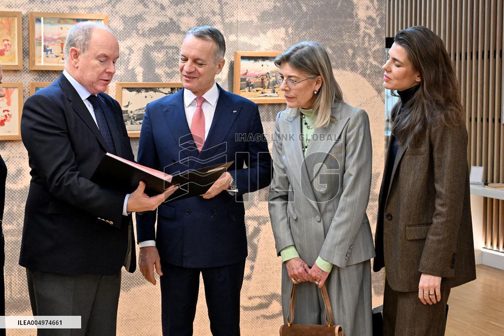 NO TABLOIDS - Caroline Media Library Inauguration - Monaco