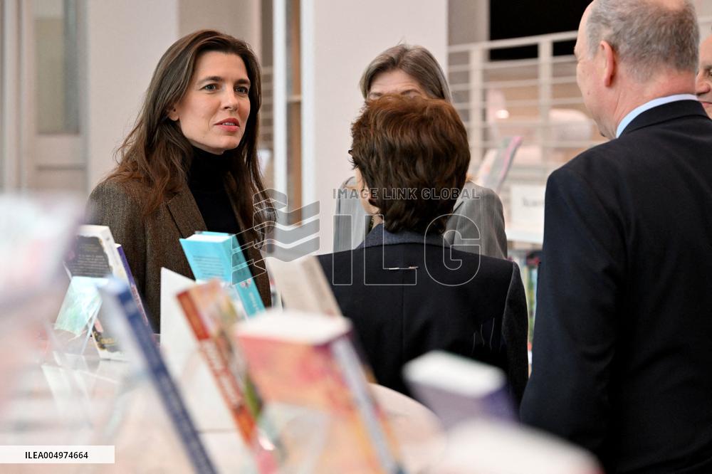 NO TABLOIDS - Caroline Media Library Inauguration - Monaco