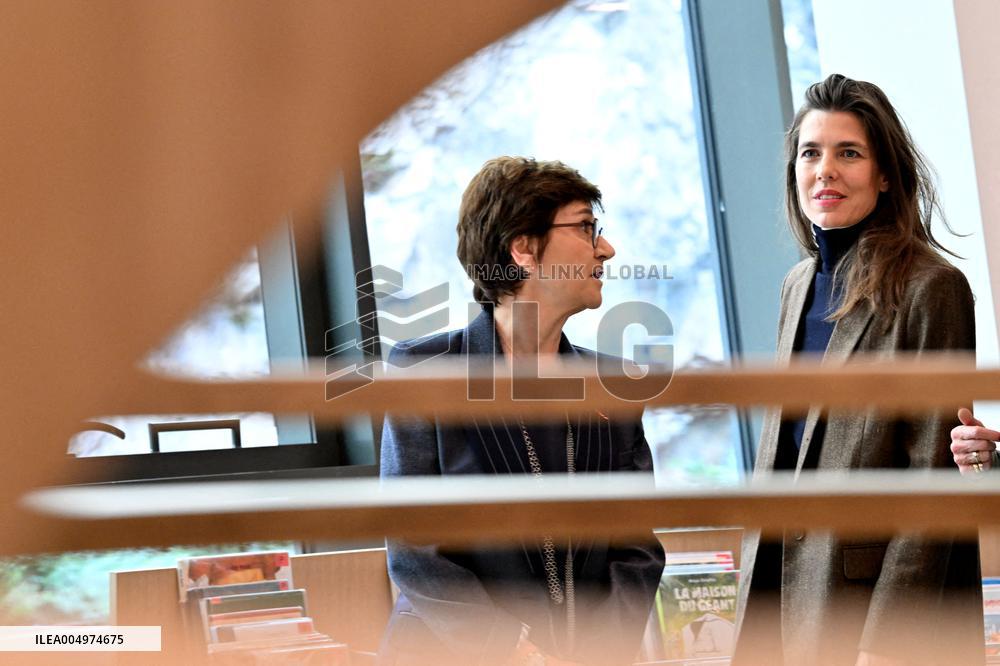 NO TABLOIDS - Caroline Media Library Inauguration - Monaco