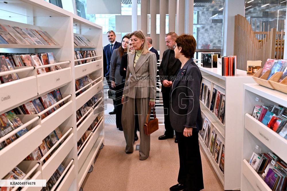 NO TABLOIDS - Caroline Media Library Inauguration - Monaco