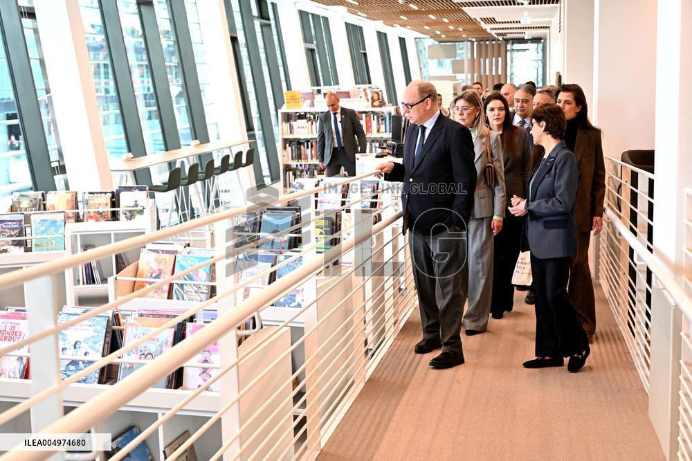 NO TABLOIDS - Caroline Media Library Inauguration - Monaco
