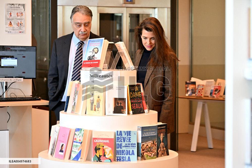 NO TABLOIDS - Caroline Media Library Inauguration - Monaco