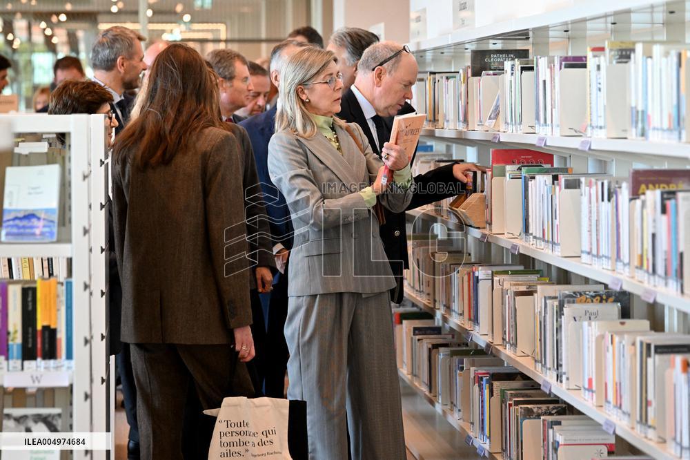 NO TABLOIDS - Caroline Media Library Inauguration - Monaco