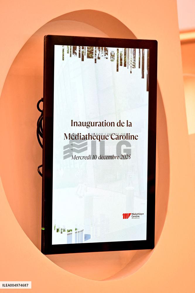 NO TABLOIDS - Caroline Media Library Inauguration - Monaco