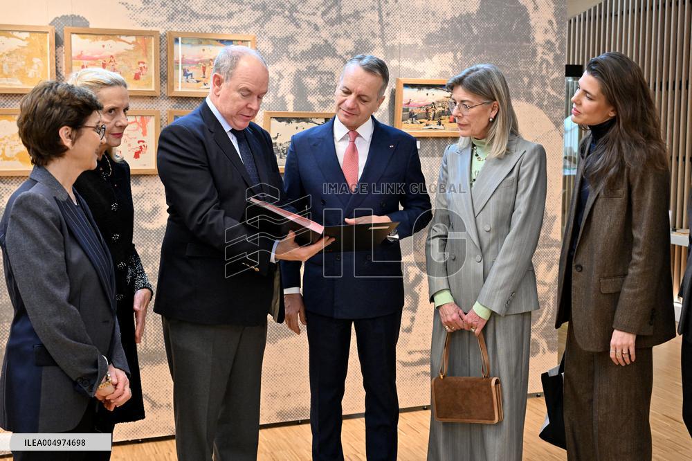 NO TABLOIDS - Caroline Media Library Inauguration - Monaco