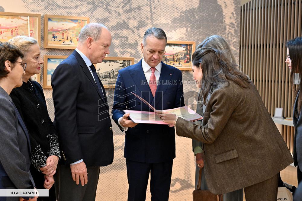 NO TABLOIDS - Caroline Media Library Inauguration - Monaco