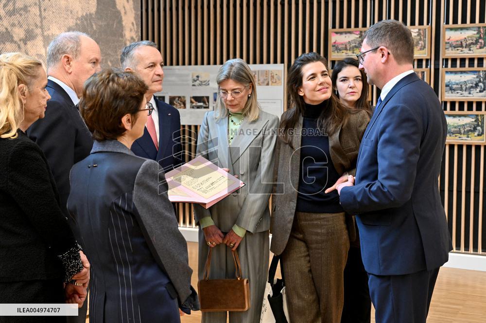 NO TABLOIDS - Caroline Media Library Inauguration - Monaco