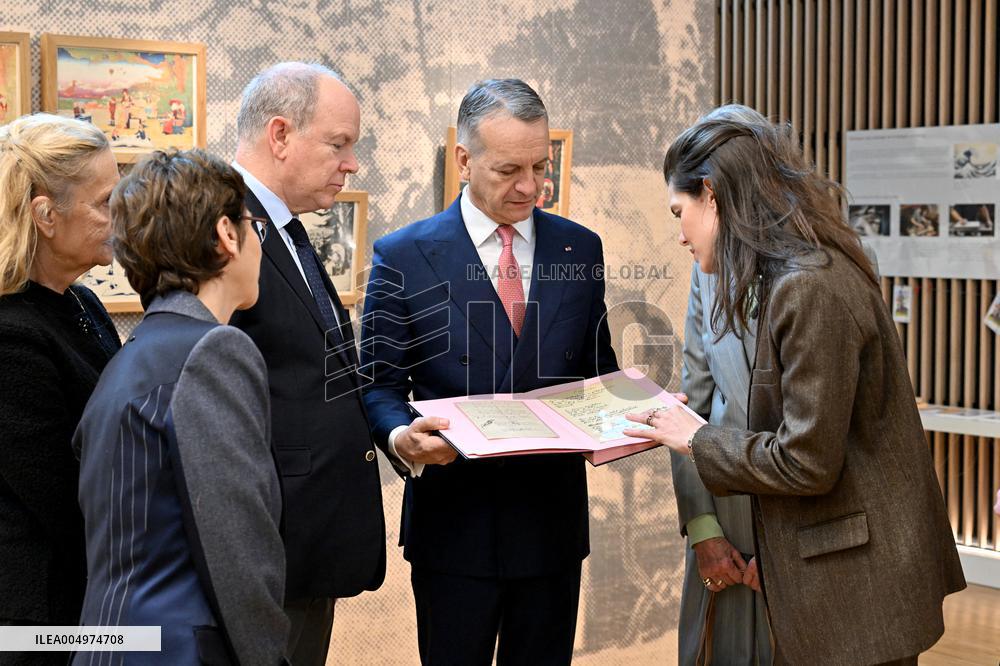 NO TABLOIDS - Caroline Media Library Inauguration - Monaco