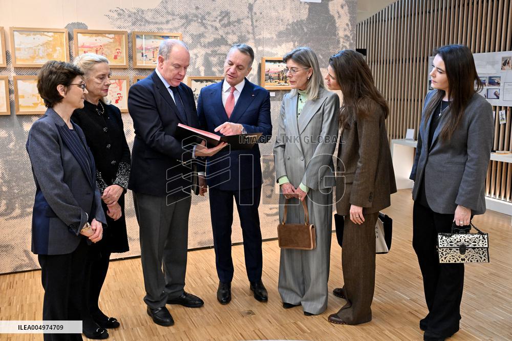 NO TABLOIDS - Caroline Media Library Inauguration - Monaco