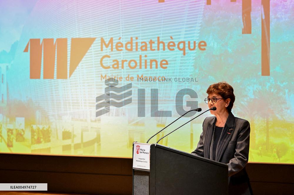 NO TABLOIDS - Caroline Media Library Inauguration - Monaco