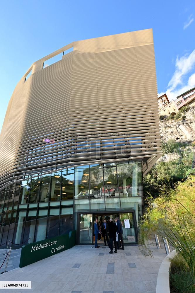 NO TABLOIDS - Caroline Media Library Inauguration - Monaco