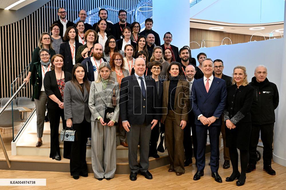 NO TABLOIDS - Caroline Media Library Inauguration - Monaco