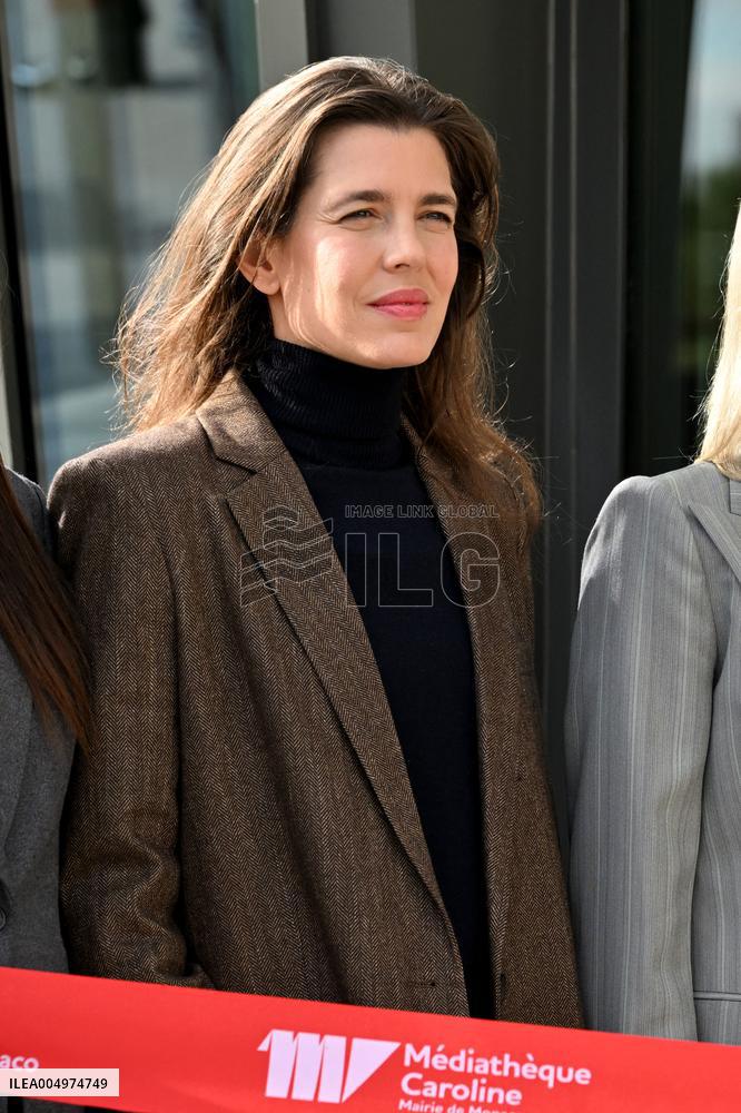 NO TABLOIDS - Caroline Media Library Inauguration - Monaco