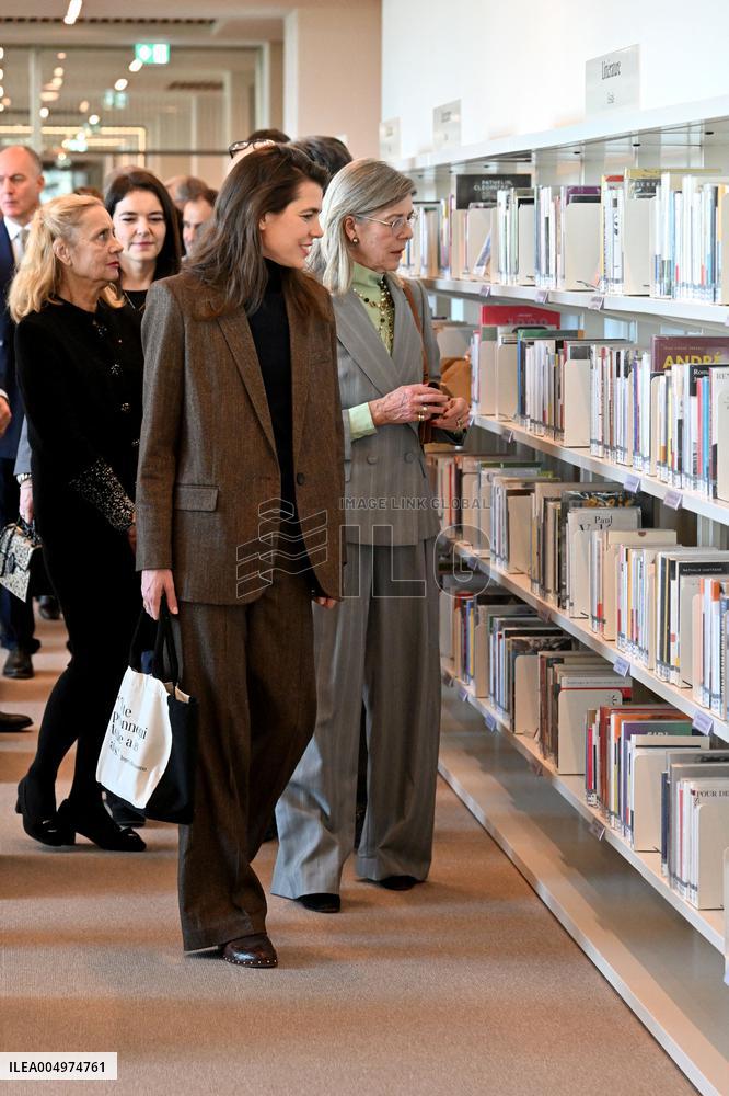 NO TABLOIDS - Caroline Media Library Inauguration - Monaco