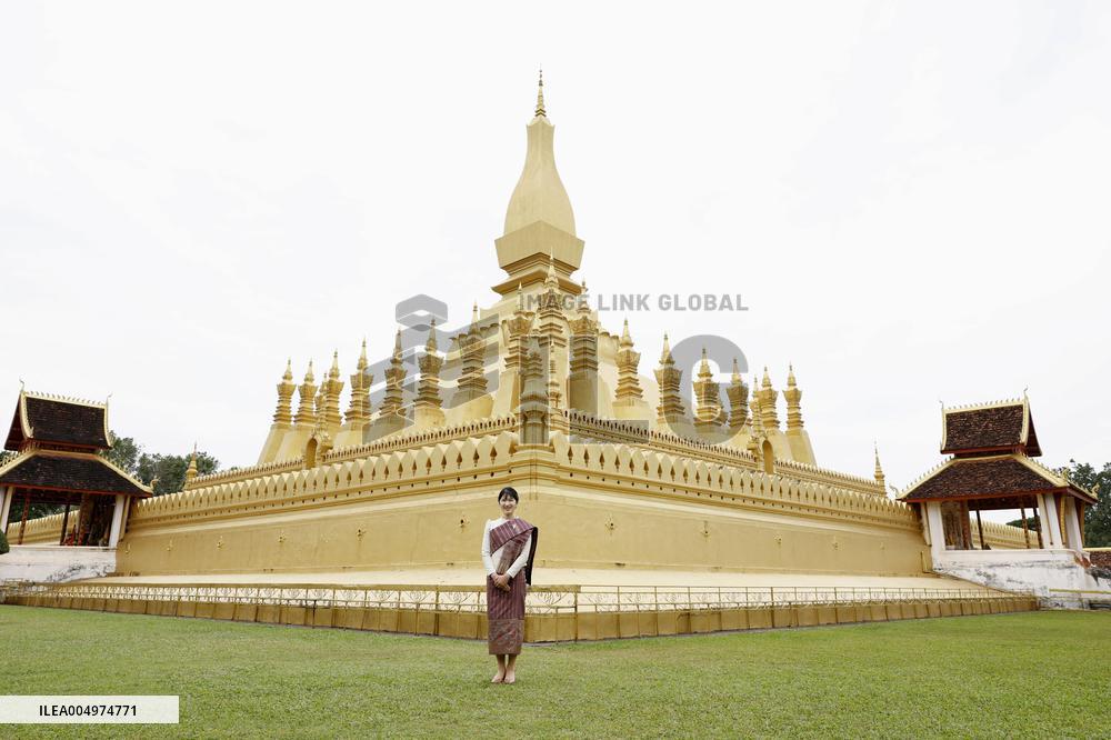 Japan Princess Aiko in Laos