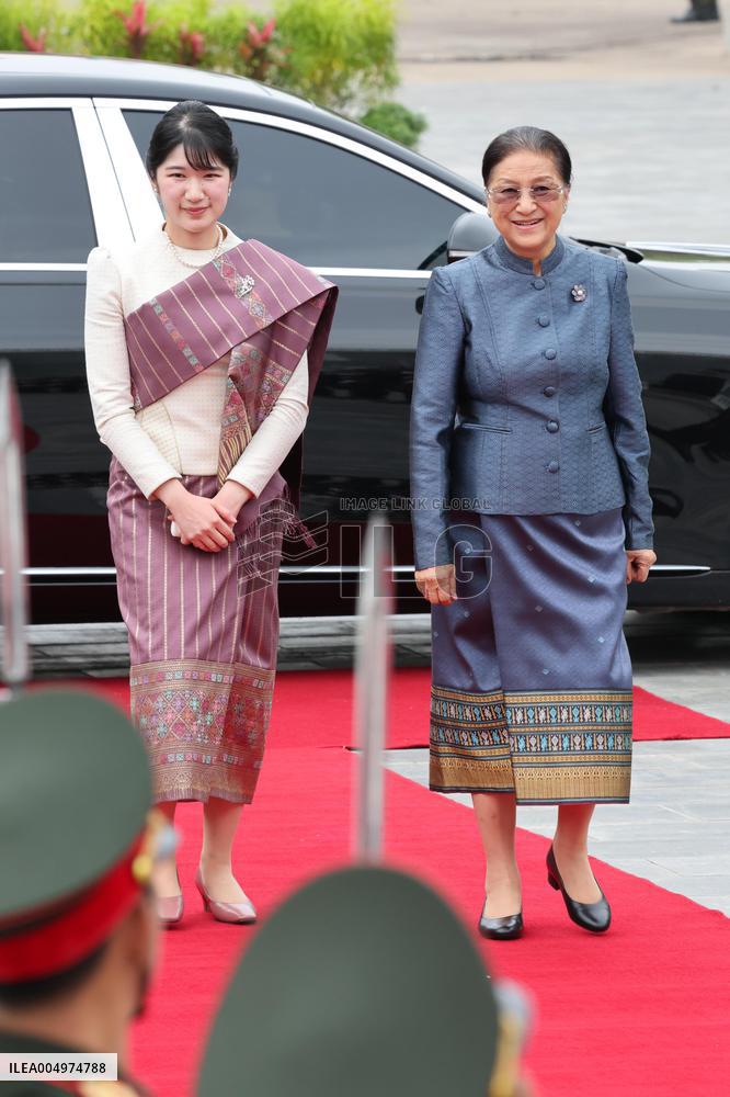 Japan Princess Aiko in Laos
