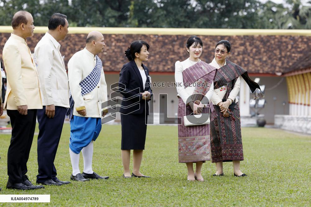 Japan Princess Aiko in Laos