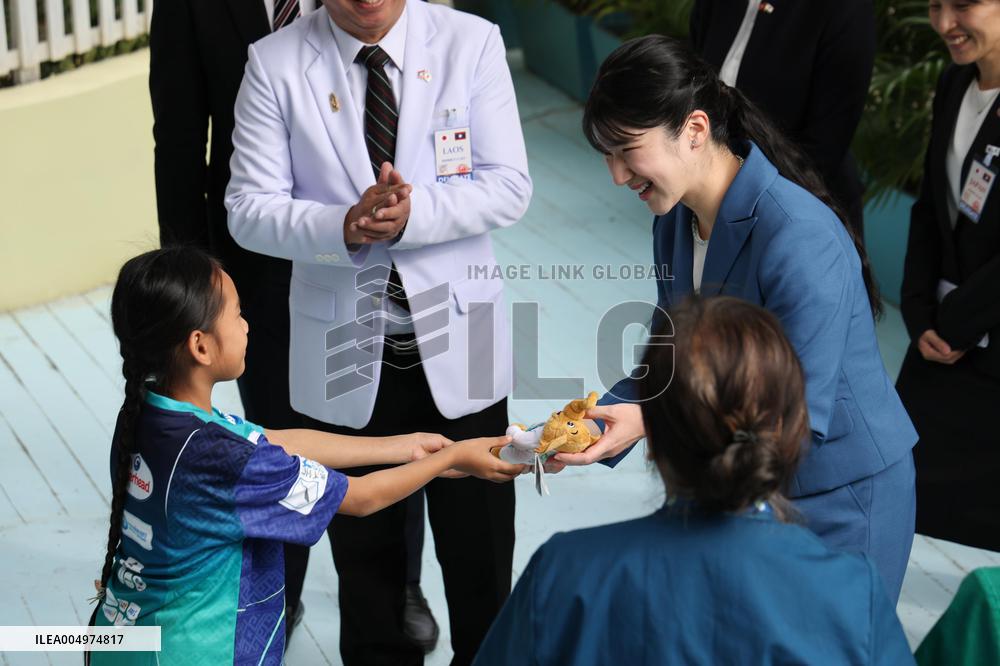 Japanese Princess Aiko in Laos