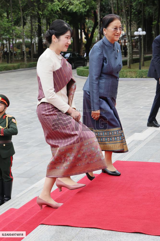 Japan Princess Aiko in Laos