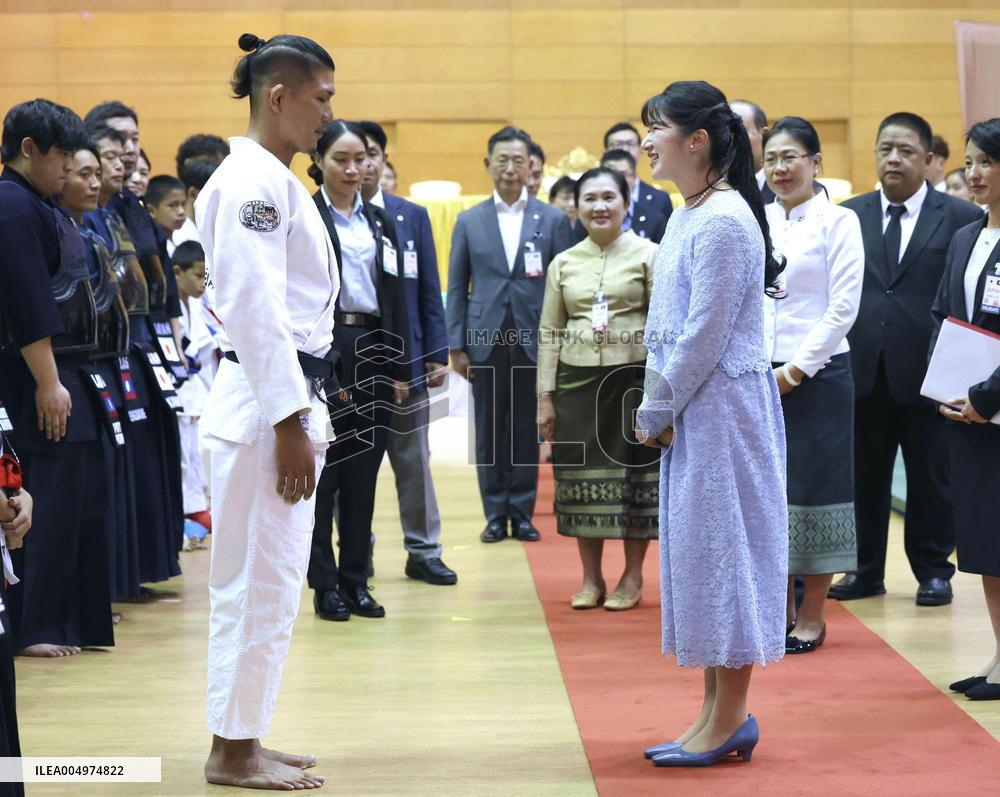 Japanese Princess Aiko in Laos