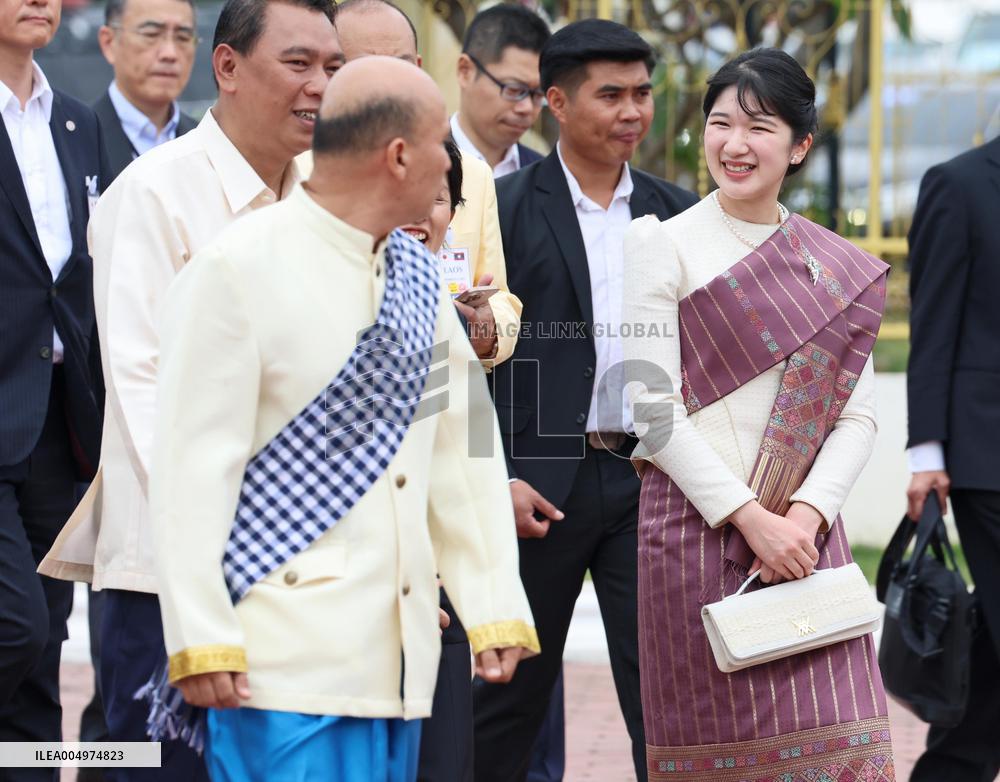 Japanese Princess Aiko in Laos