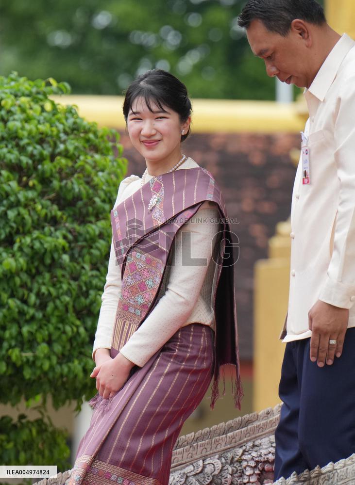 Japanese Princess Aiko in Laos