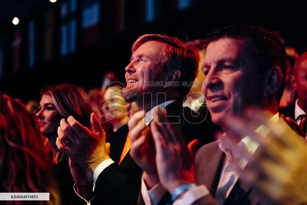 King Willem Alexander At IHF Womens Handball Championship - Rotterdam