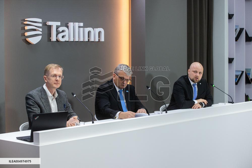 Press conference of the Tallinn City Government